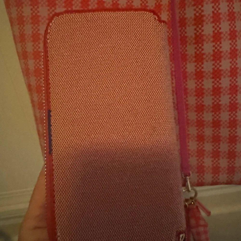 Rothy's Red and White Checkered Tote Bag - Picture 3 of 9